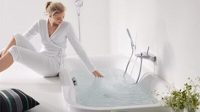 Healing Baths to treat osteochondrosis