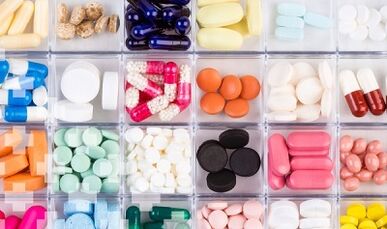 Treatment of osteochondrosis with medicines